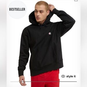 Champion reverse weave sweatshirt black L NWT